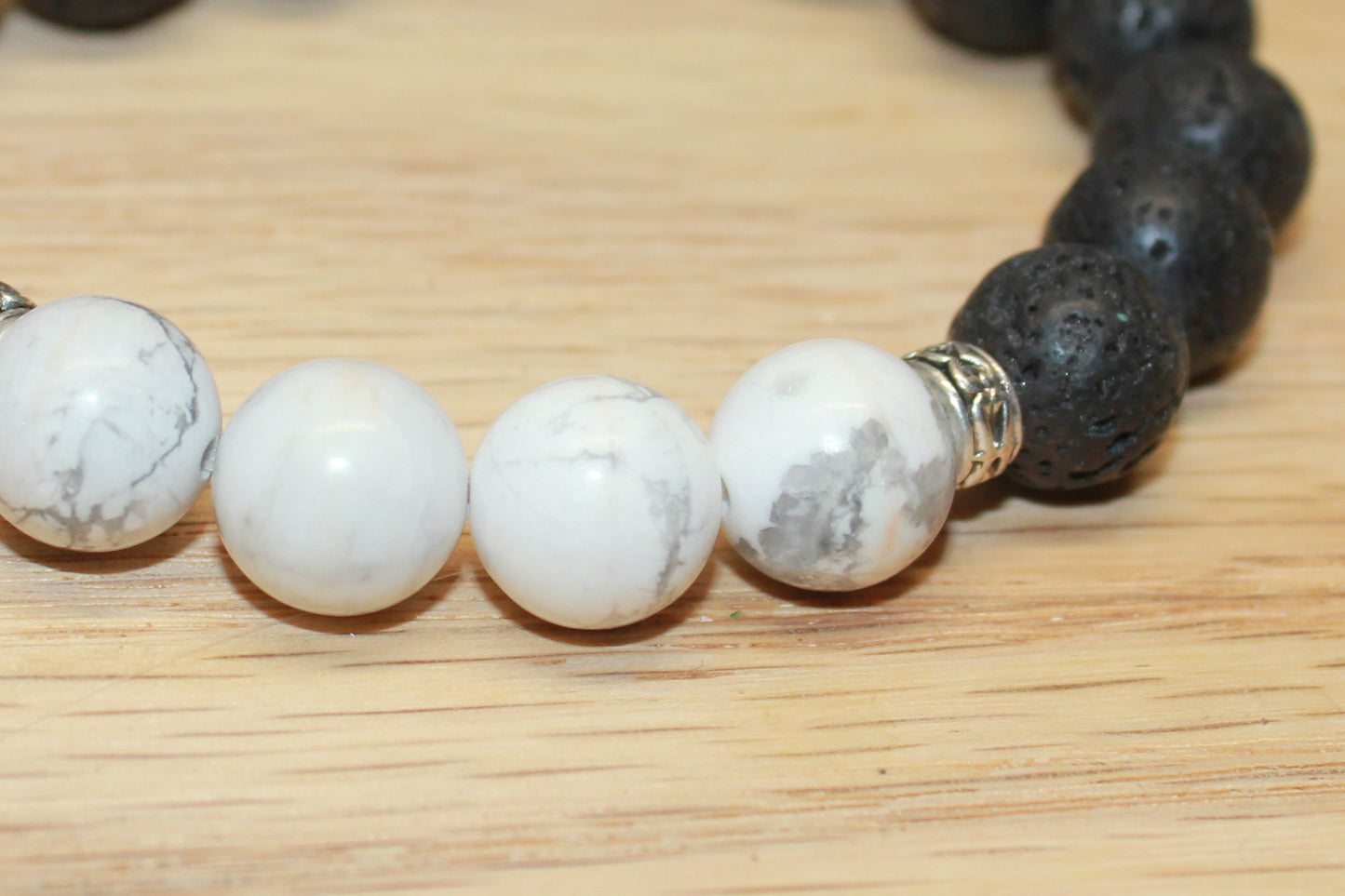 Matte White Howlite