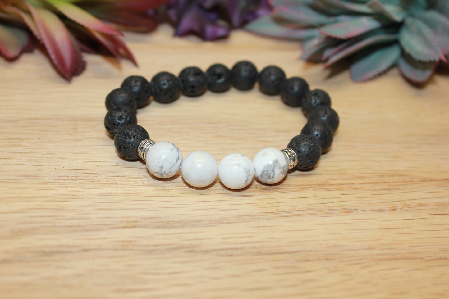 Matte White Howlite