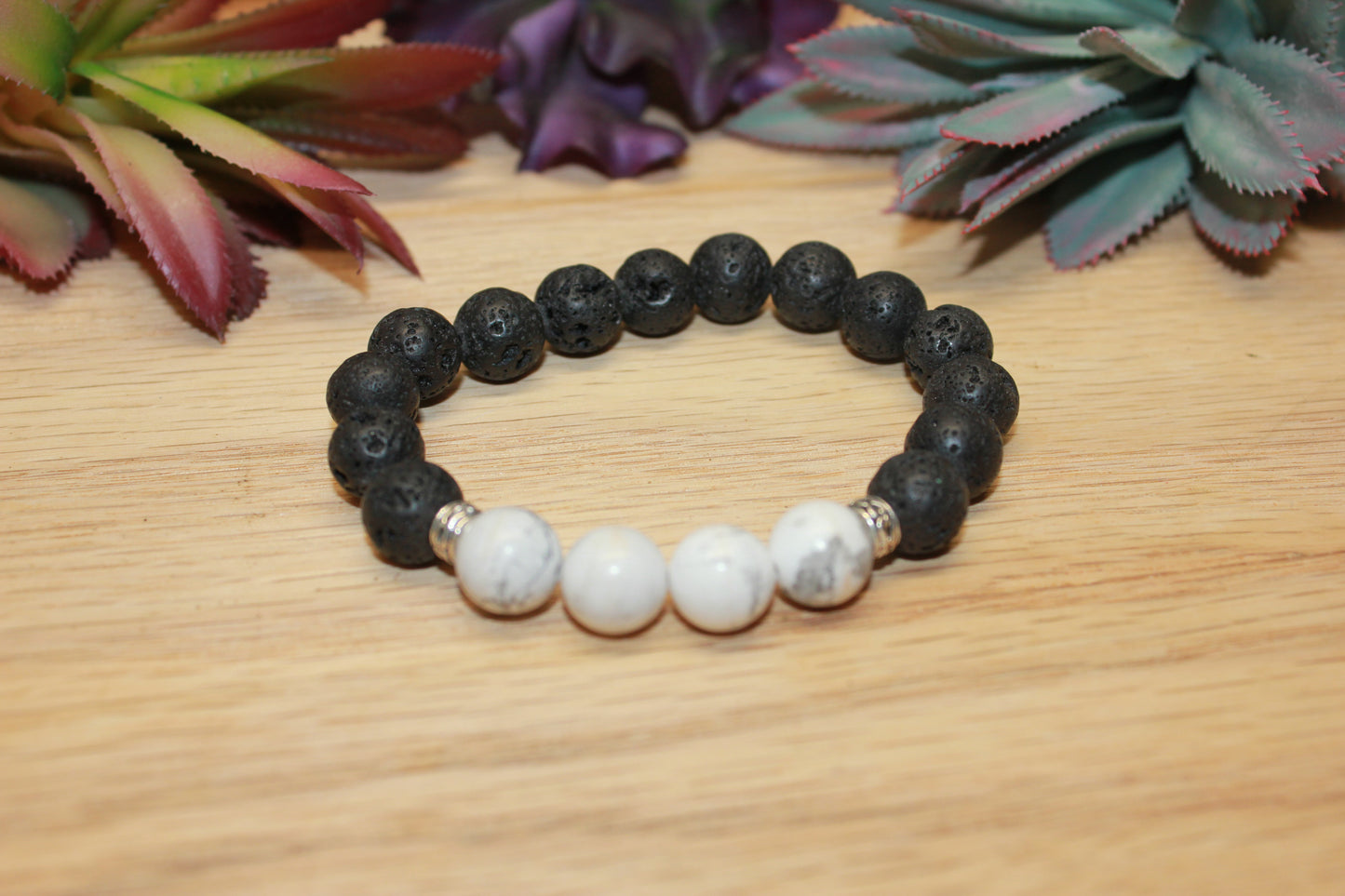 Matte White Howlite