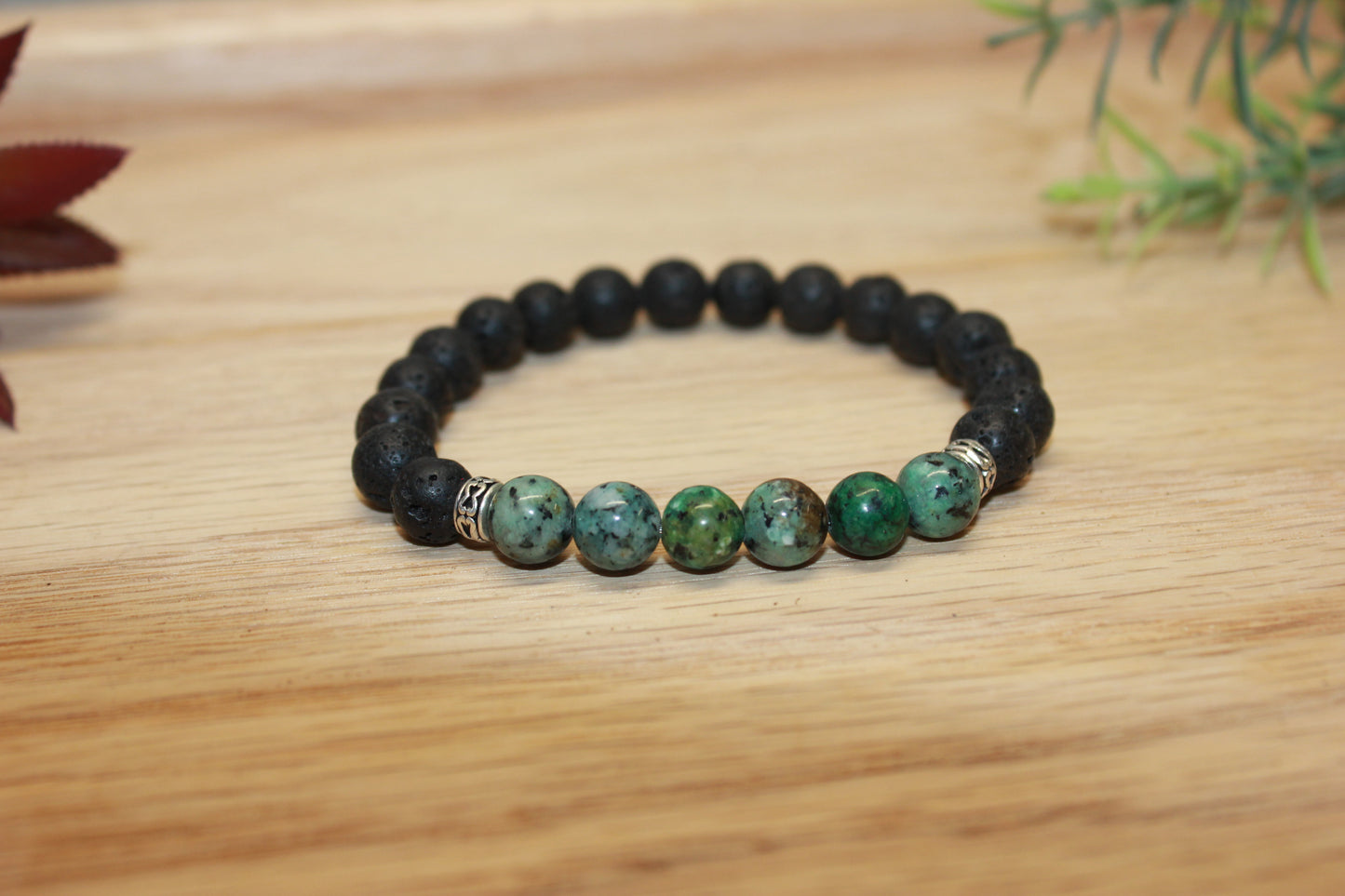 African Turquoise Lava 8mm