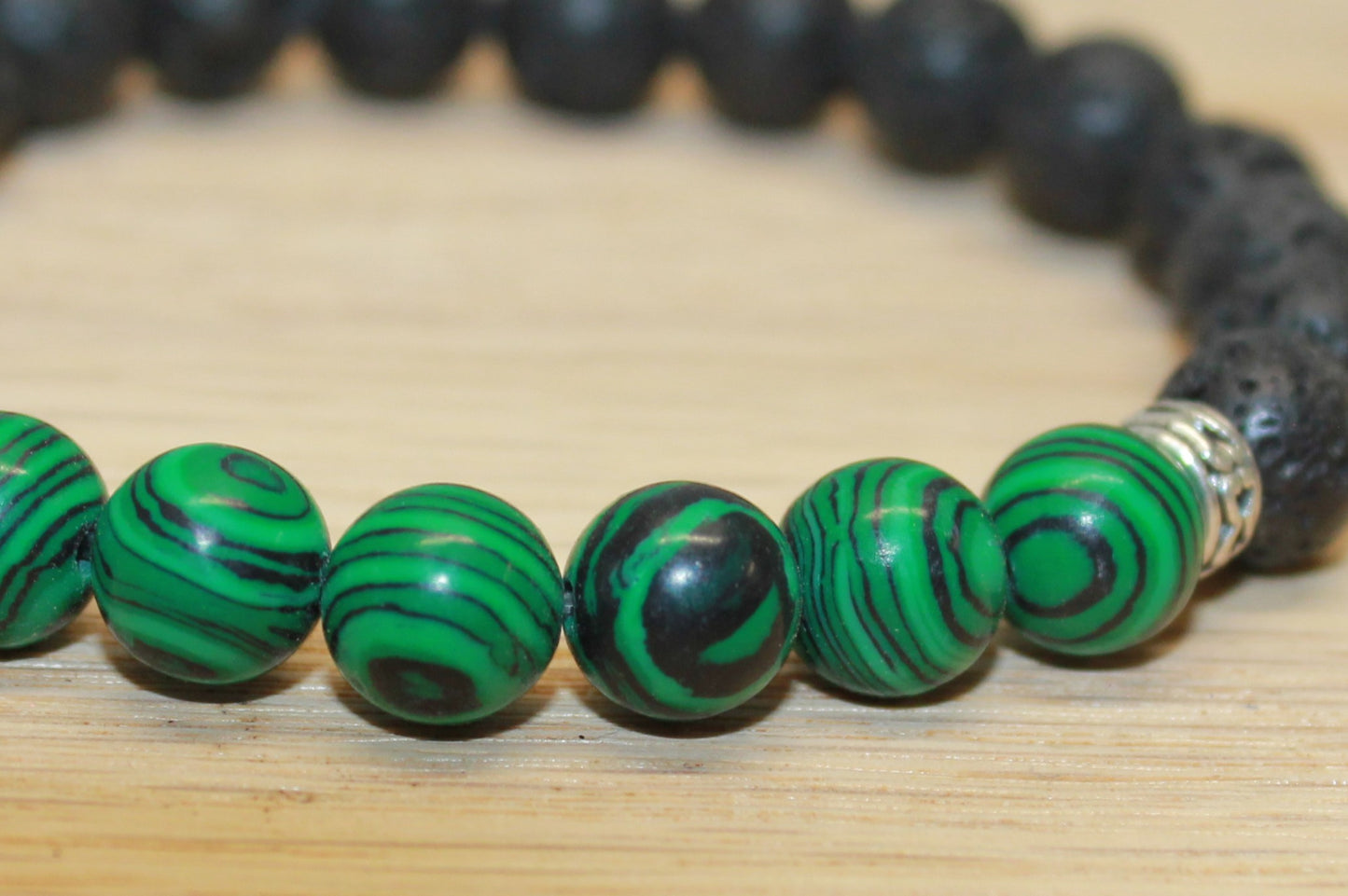 Malachite Lava 8mm