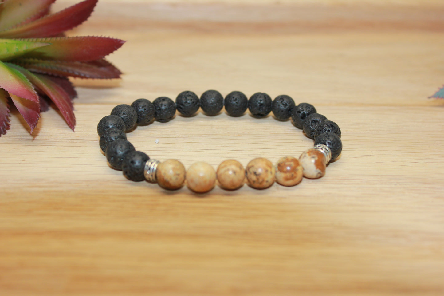 Picture Jasper Lava 8mm