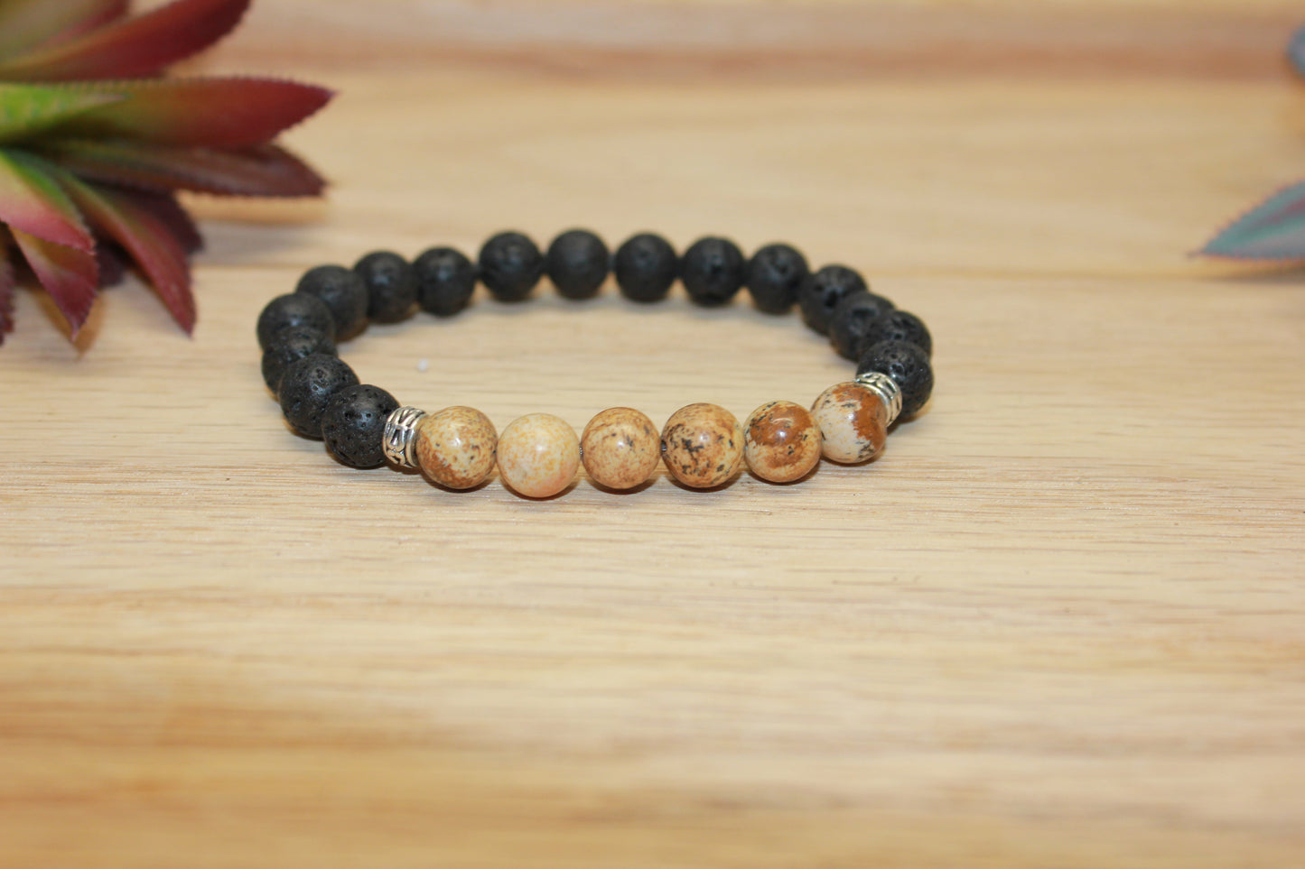 Picture Jasper Lava 8mm