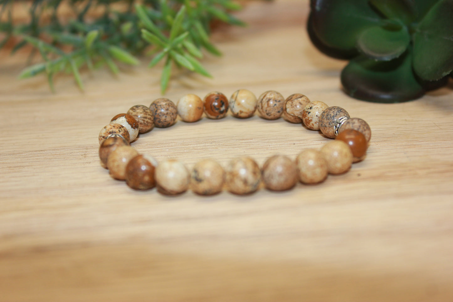 Picture Jasper Solid 8mm