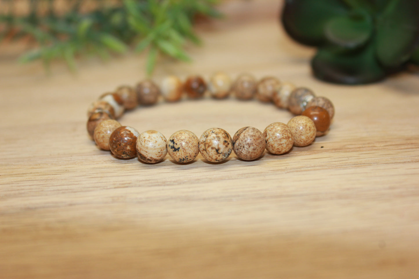 Picture Jasper Solid 8mm