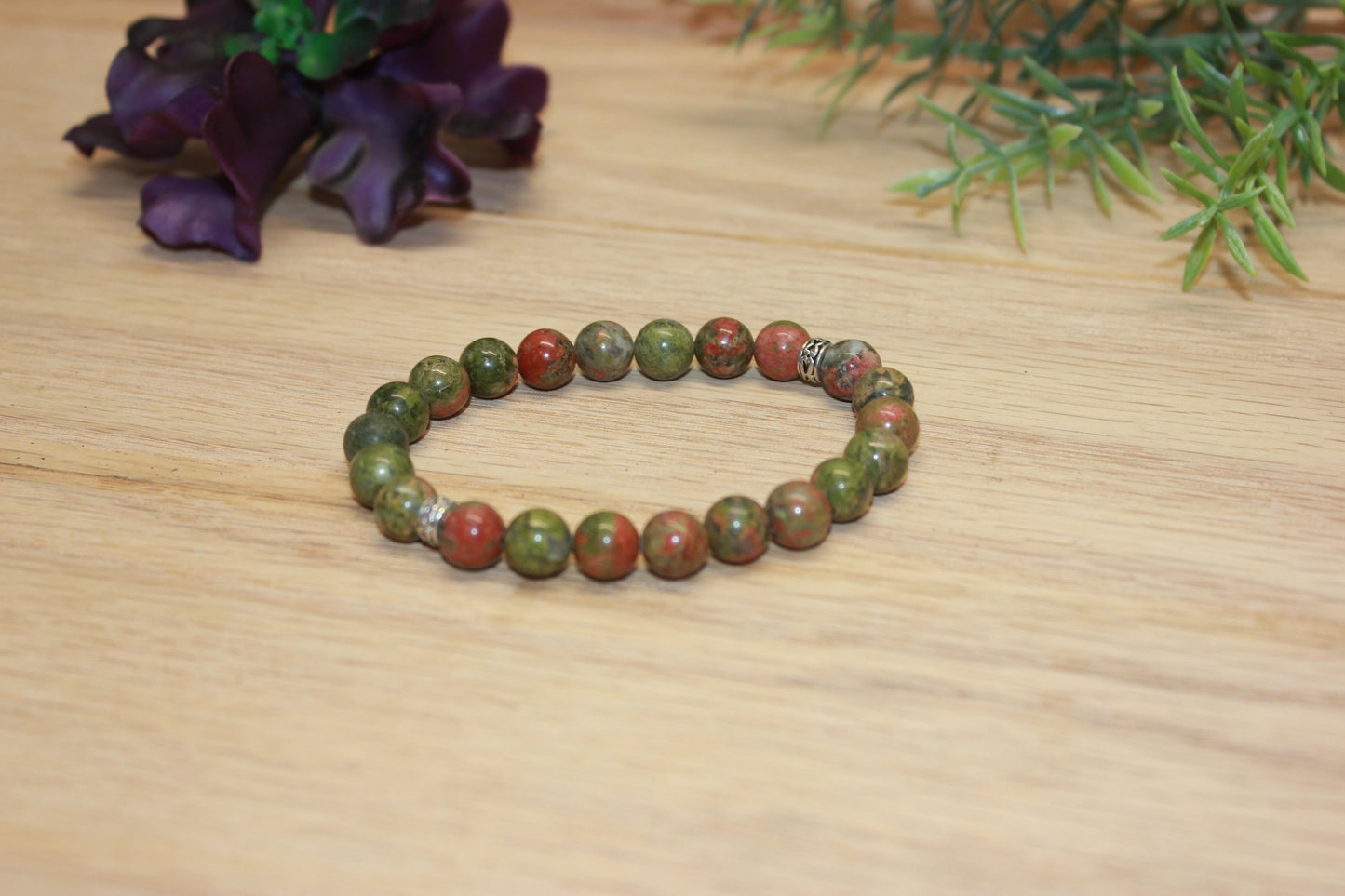 Unakite Solid 8mm