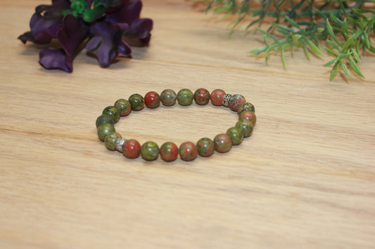 Unakite Solid 8mm