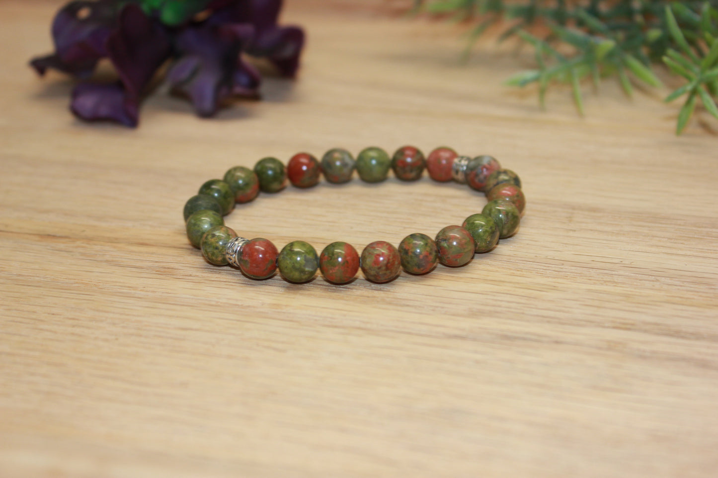 Unakite Solid 8mm