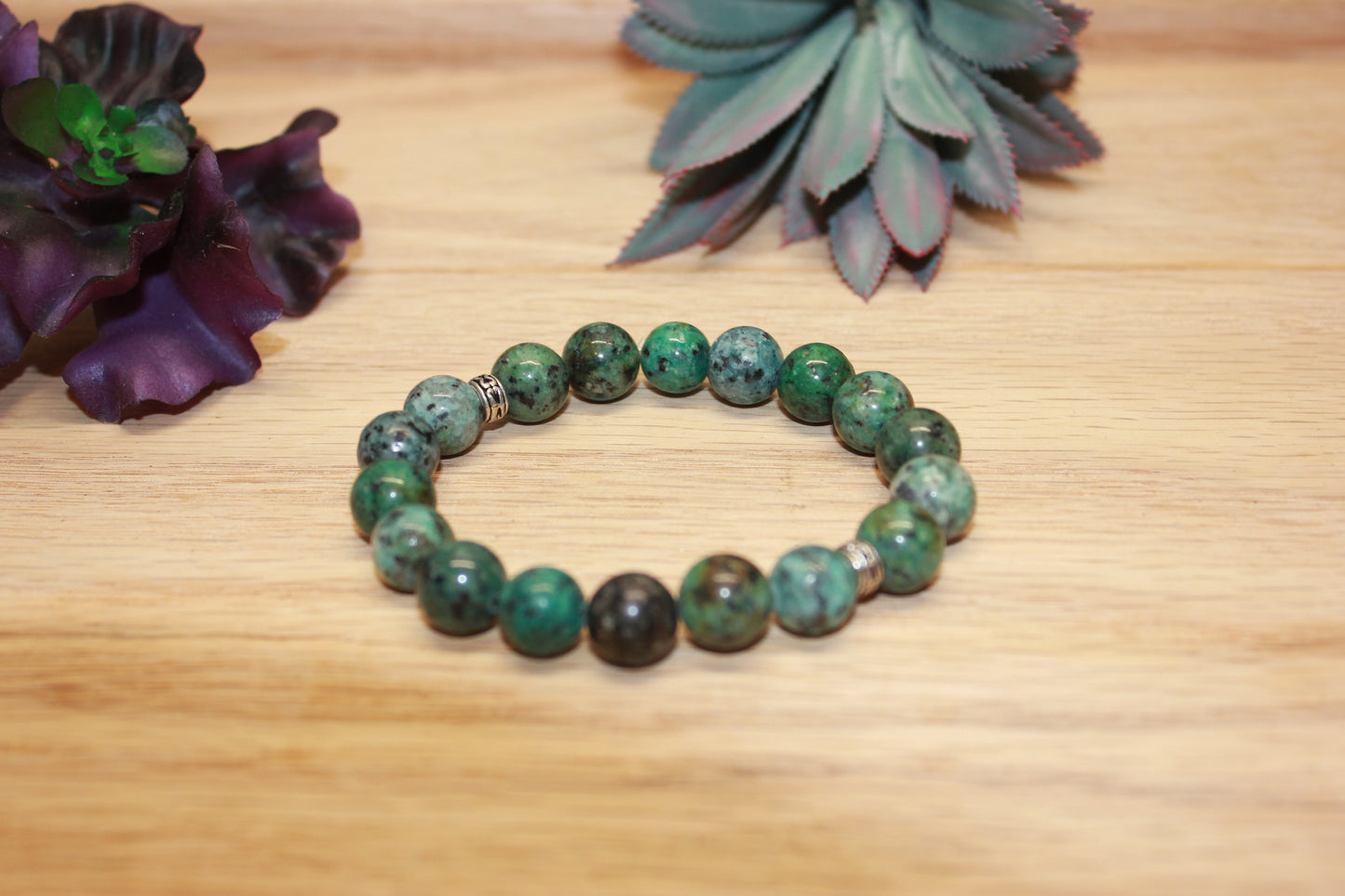 African Turquoise Solid 10mm