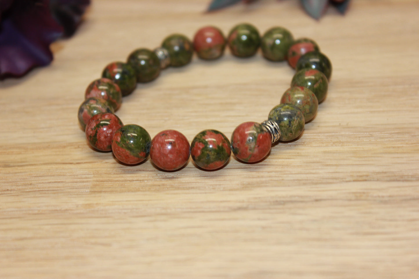 Unakite Solid 10mm